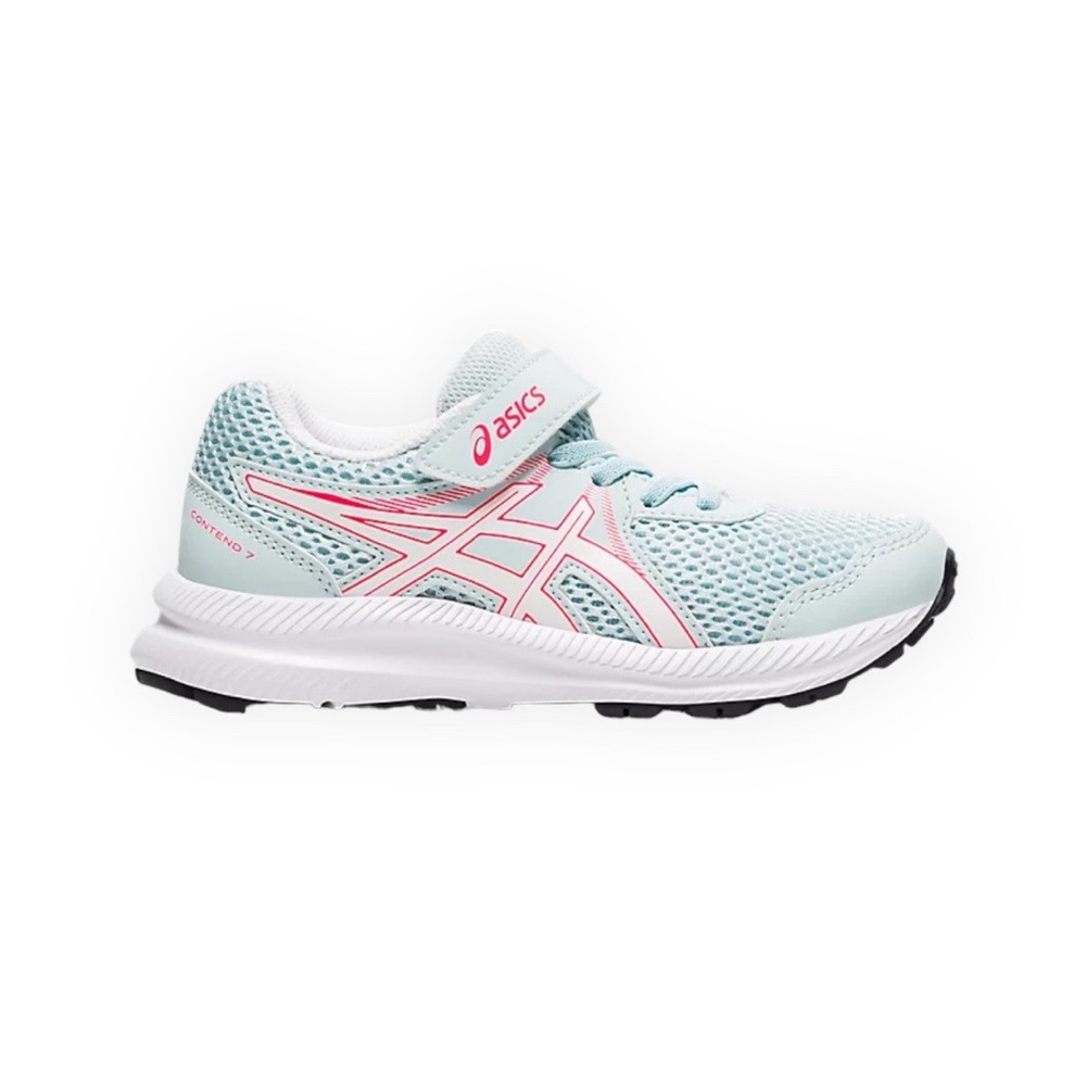 ASICS Contend 7 Pre-School in Aqua Angel / White - K12